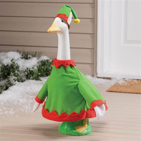 Elf Goose Outfit Goose Costume Lawn Goose Miles Kimball