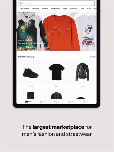Grailed Buy And Sell Clothing App For Iphone Free Download Grailed