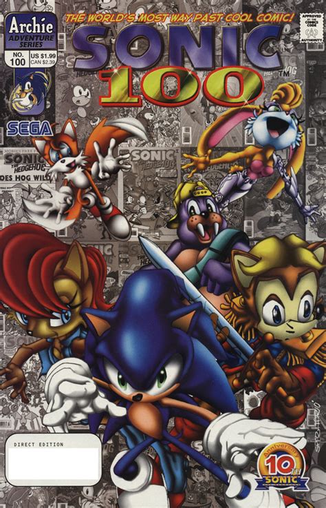 Hedgehogs Cant Swim Sonic The Hedgehog Issue 100