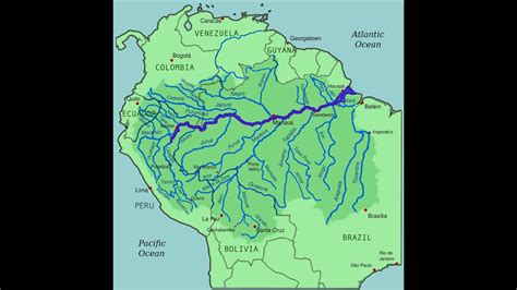 Trick To Remember Countries Drained By Amazon River Youtube