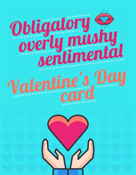 Funny Valentine S Day Card Venngage