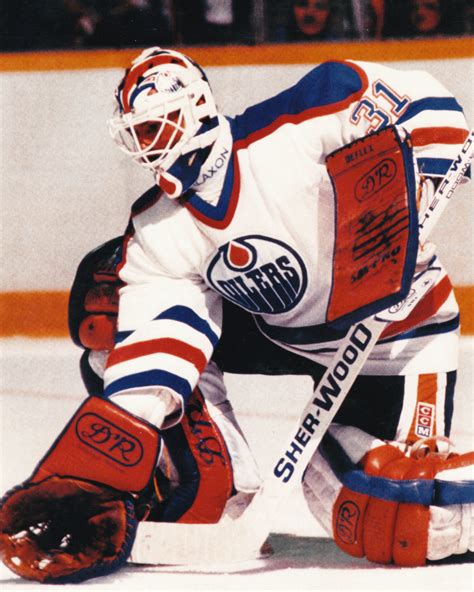 Grant Fuhr Edmonton Oilers Nhl Hockey Pictures And Autographs