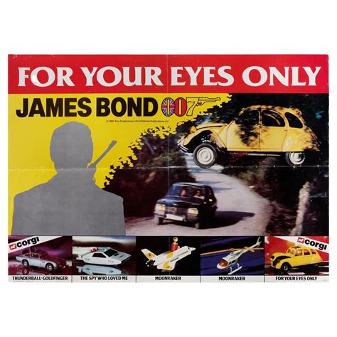 For Your Eyes Only Original British Movie Poster At 1stdibs For