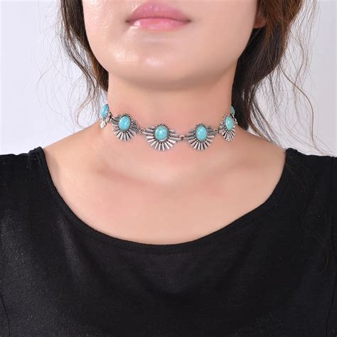 2018 New Hot Boho Collar Choker Silver Necklace Jewelry For Women