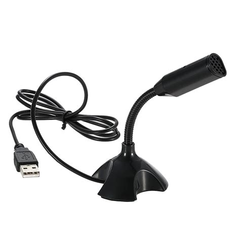 Docooler Usb Desktop Microphone 360° Adjustable Microphone Support