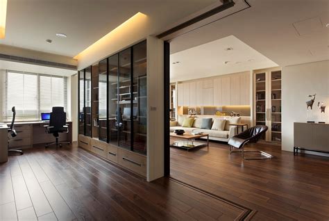 Apartment With A Retractable Interior Wall