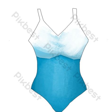 Blue And White Womens Swimsuit Png Images Psd Free Download Pikbest