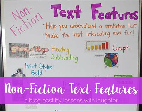 Nonfiction Text Features Lessons With Laughter