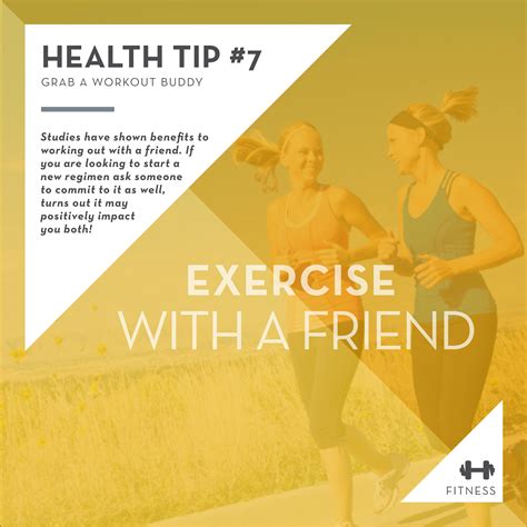 Health Tip 7 Exercise With A Friend Philowilke Partnership