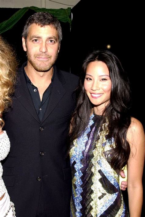 Lucy Liu Hanging Out With George Clooney And June Mtv Movie Awards Celebrity Couples