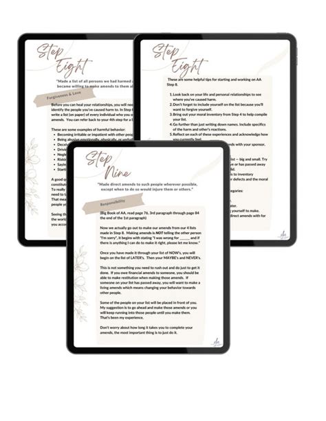 12 Step Recovery Worksheets Worksheets Library