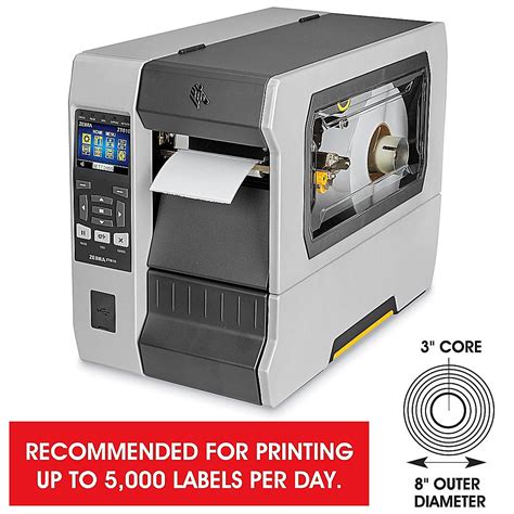 Zebra Zt610 Industrial Barcode Printer In Stock Uline