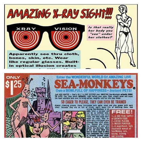 Old Comic Book Ads Anyone Ever Actually Try These Nostalgia