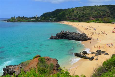 Top 10 Beaches On Oahu Best Of Oahu Beach Map