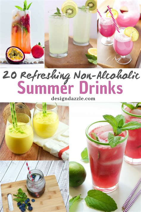 Check Out Our Collection Of Non Alcoholic Summer Drinks From The Classic Fruit Juices And