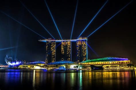 Marina Bay Sands Light Show The Best T Of Singapore Asia Travel Blog