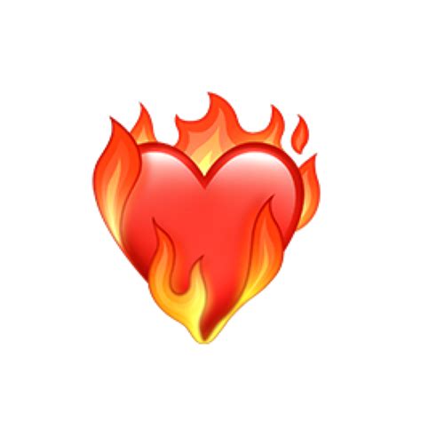 Fire Heart Emoji Transparent Png Png Mart My XXX Hot Girl