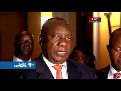 The crooks who steal money should go to jail. President Ramaphosa visits Skweyiya's family - YouTube