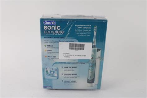 Oral B Sonic Complete Electric Toothbrush Property Room