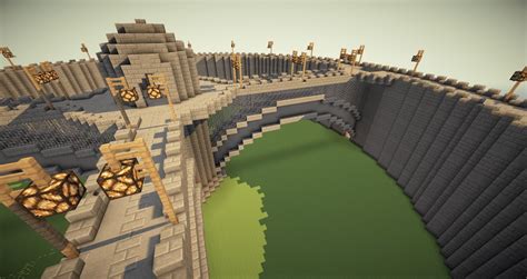 Castle Style Round Spawn Minecraft Project