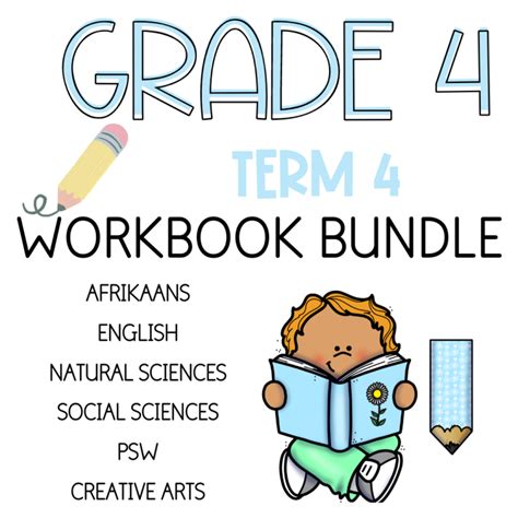 Grade 4 Term 4 Workbook Bundle Teacha