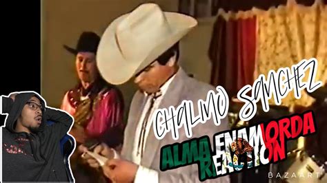 Chalino Sanchez Alma Enamorada En Vivo Reaction Youtube
