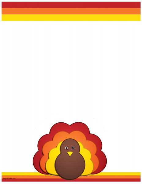 Thanksgiving border | Thanksgiving templates, Templates printable free, Free thanksgiving