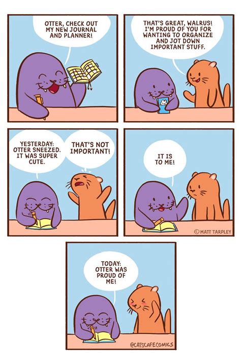 32 Wholesome Comics By Cat S Cafe That Will Brighten Your Day Funny Comic Strips Comics