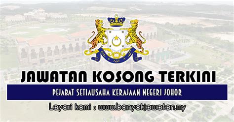 Pejabat setiausaha kerajaan negeri sabah. Jawatan Kosong di Pejabat Setiausaha Kerajaan Negeri Johor ...