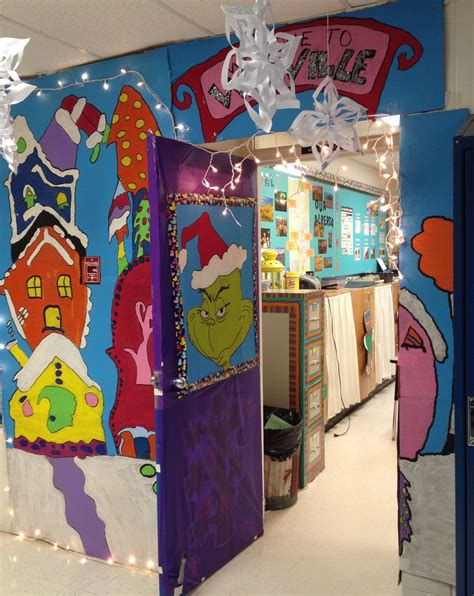 Image Result For Whoville Hallway Door Decorations Classroom