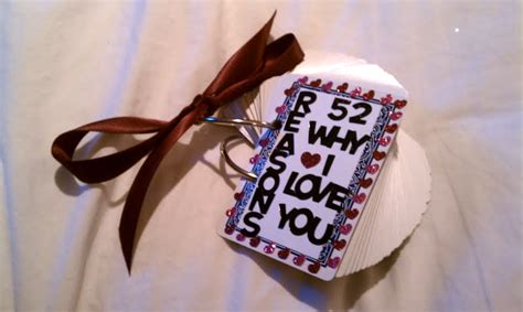 Sweet Like A Song 52 Reasons Why I Love You Craft Tutorial
