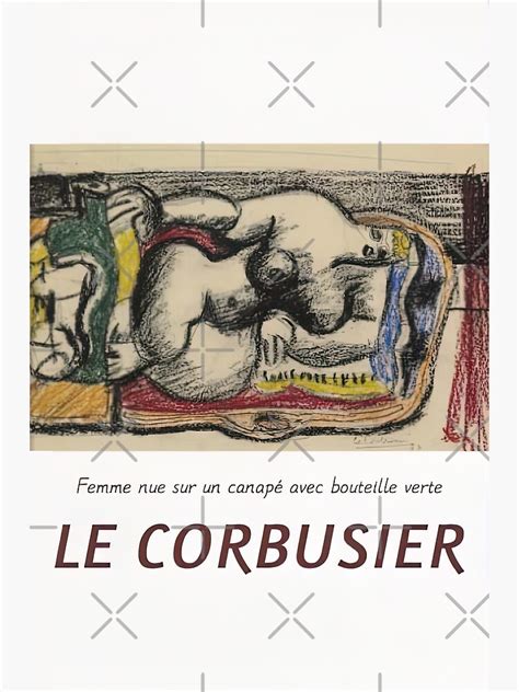 Impression Photo Le Corbusier Femme Nue Sur Un Canap Avec Par Dennisfurst Redbubble