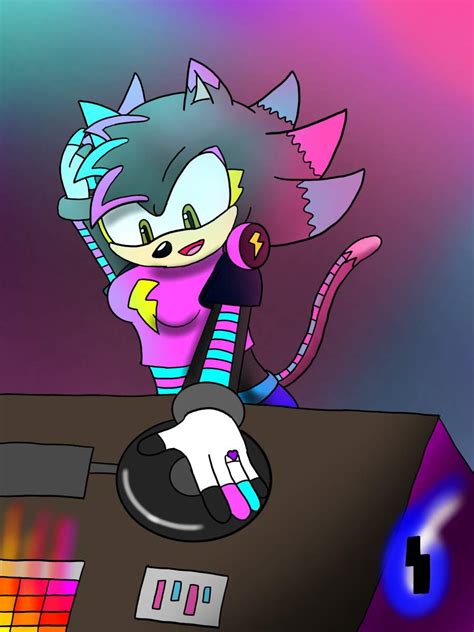 DJ Zappy In The House June Commission 6 8 Sonic The Hedgehog Amino