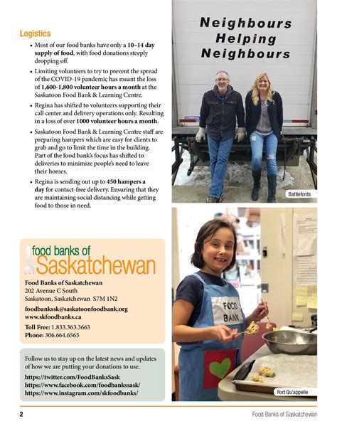 Foodbanksofsknewslettermay2020 Page 002 Food Banks Of Saskatchewan