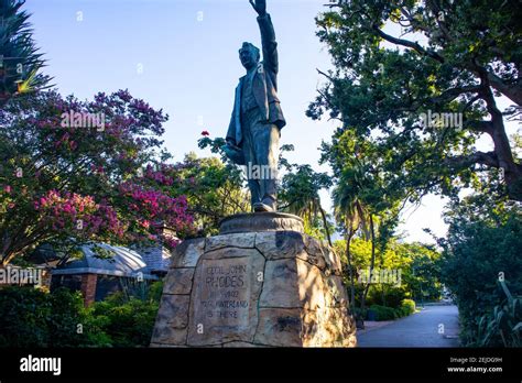 Gardens Cape Town South Africa 19 02 2021 Cecil John Rhodes Statue