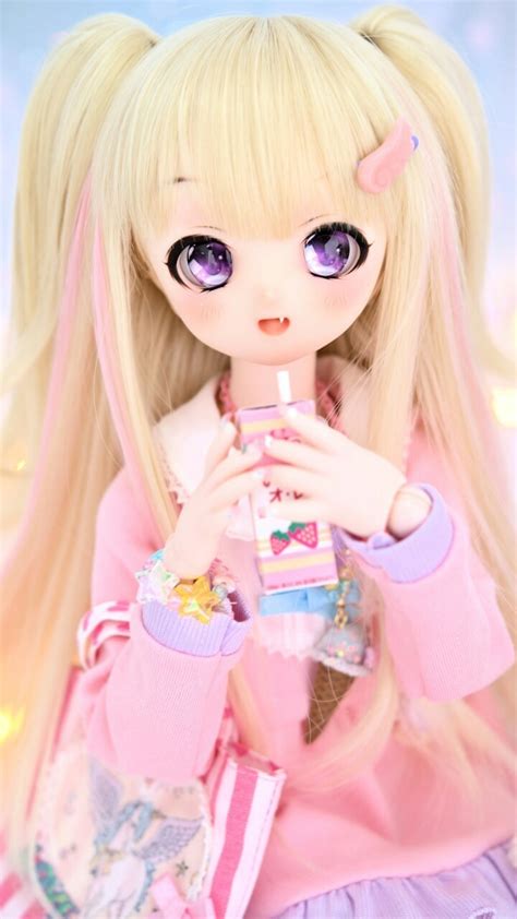 Anime Art Baby Baby Doll Background Beauty Bjd Colorful Design Doll Fashion