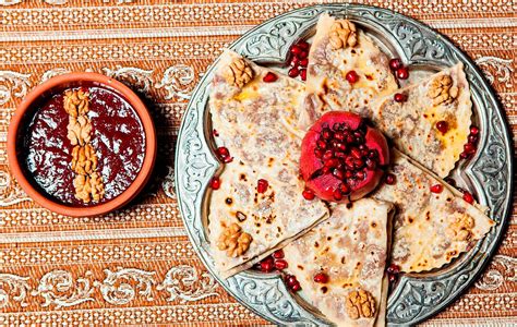 Azerbaijani Cuisine Qutab Food Cuisine World Cuisine