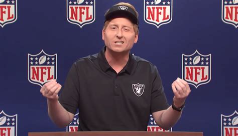Saturday Night Live Cold Open Satirizes Jon Gruden Email Scandal Nfl