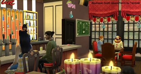 Boutiques On South Square At Tanitas8 Sims Sims 4 Updates