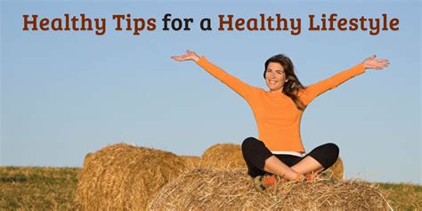 Healthy tips for a healthy lifestyle - YoursPost