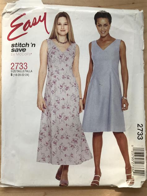 Mccalls Easy Stitch N Save Patterns Geoffreykelli