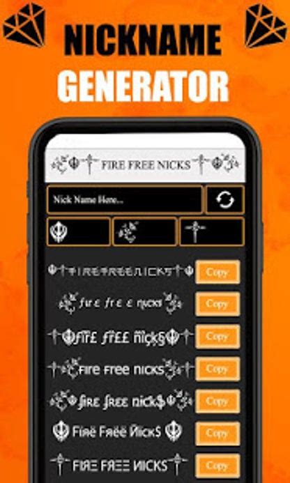 Generate 999.999 diamonds and money with the form below. Nickname Generator Fire Free: Name Creator (Nicks) - Free ...