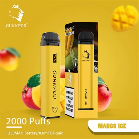 Gunnpod Classic Mango Ice Vpking Vape
