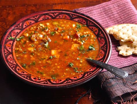 Moroccan Harira Spicy Lentil Soup — Smita Chandra