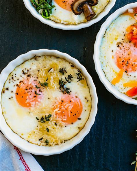 Simple Baked Eggs Mytaemin