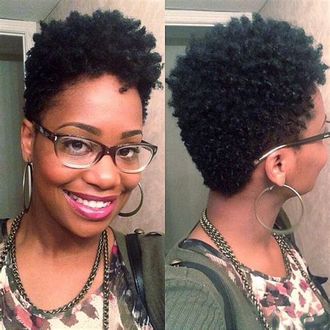 Tapered Natural Hair Hairstyle For Black Women
