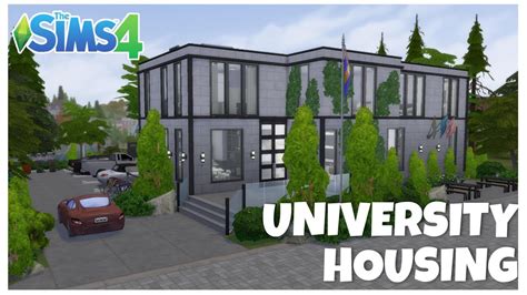 The Sims 4 University Housing ♡ Youtube