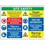 Site Safety Signs  Heavy Plant And Machinery Operate Seton