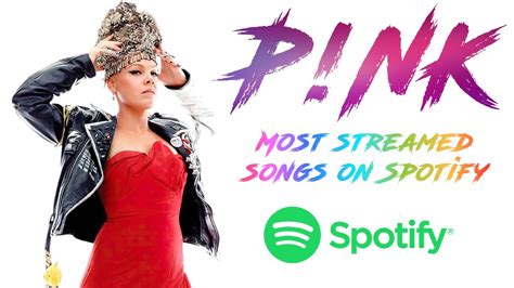Pnk Most Streamed Songs On Spotify Youtube