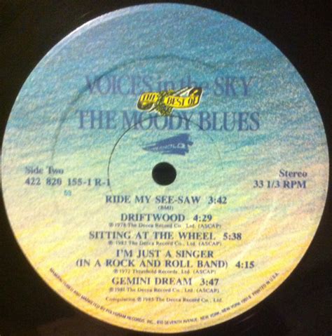 The Moody Bluesvoices In The Sky The Best Of The Moody Blues
